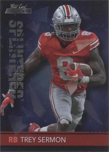 2021 Wild Card Alumination Trey Sermon #SP-21