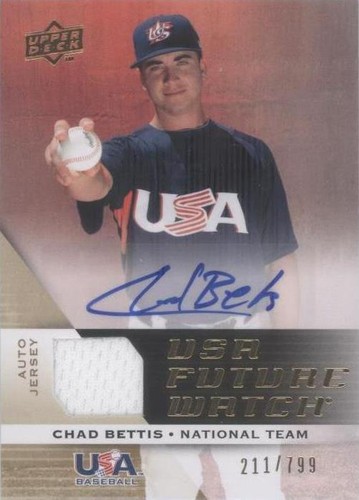 2009 Upper Deck Signature Stars - Chad Bettis #UFWA-4