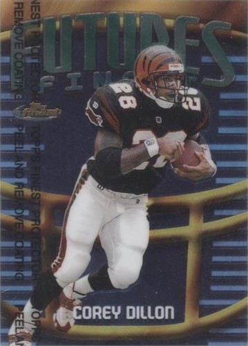 1998 Topps Finest Corey Dillon #F17