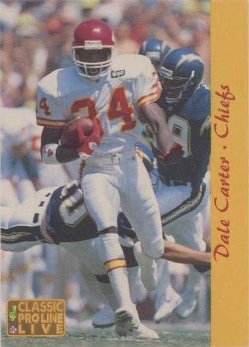 1993 Classic Pro Line Live Dale Carter #116