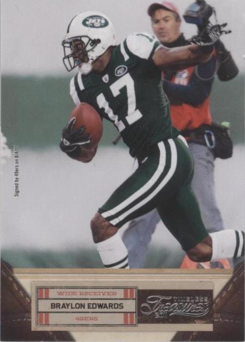 2011 Panini Timeless Treasures Braylon Edwards #11