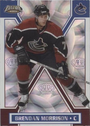 2002-03 Pacific Exclusive - Brendan Morrison #168