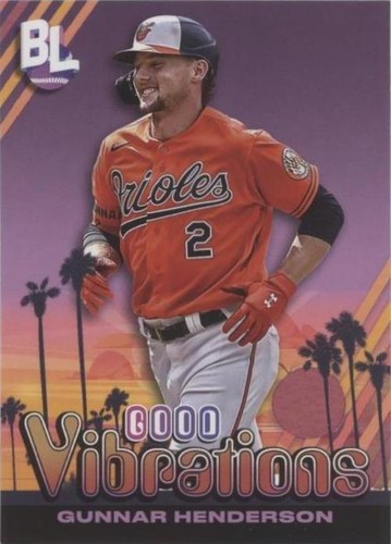 2024 Topps Big League Silver Foil Gunnar Henderson Baltimore