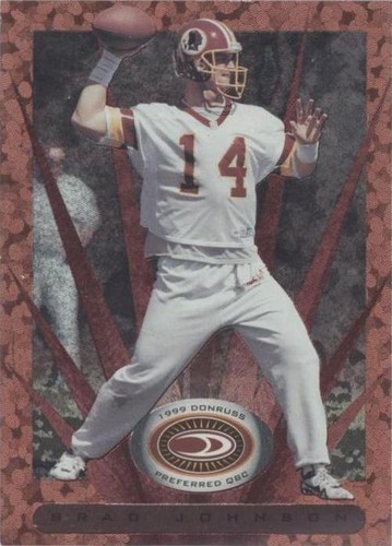 1999 Donruss Preferred QBC Brad Johnson #21