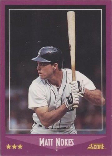 1988 Score - Matt Nokes #15