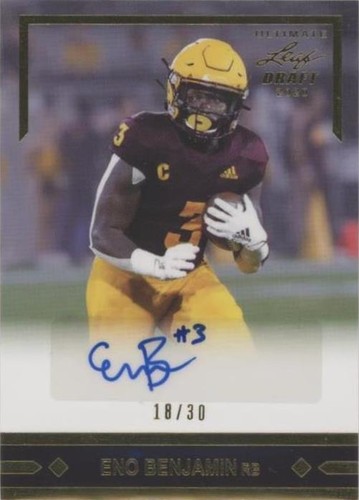 2020 Leaf Ultimate Draft Eno Benjamin #91-EB1