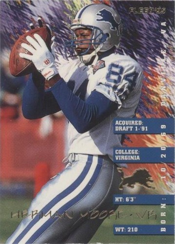 1995 Fleer Herman Moore #126
