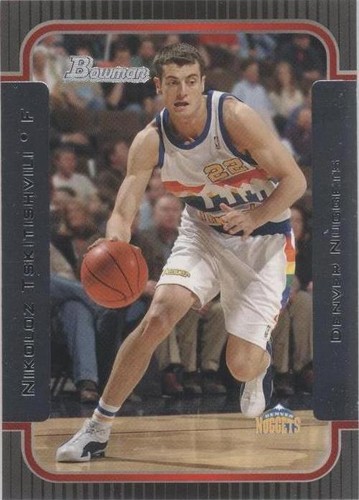 2003-04 Bowman Rookies & Stars - Nikoloz Tskitishvili #95