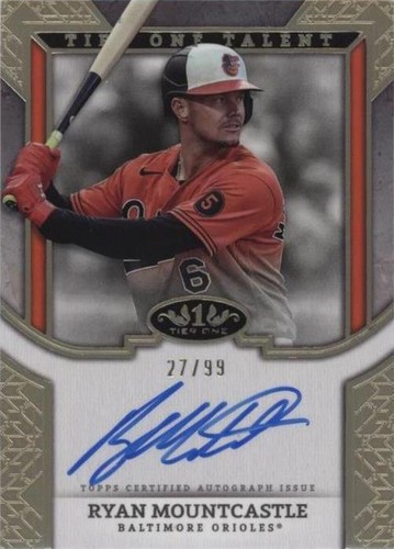 2024 Topps Tier One - Ryan Mountcastle #T1TA-RM