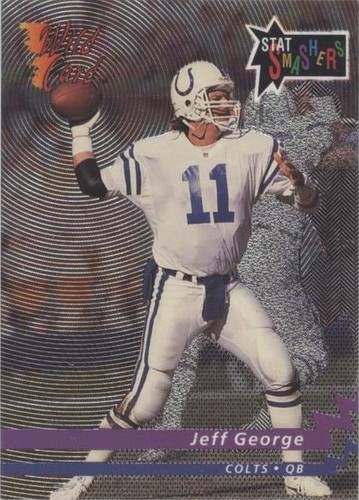 1993 Wild Card Jeff George #ESS-77