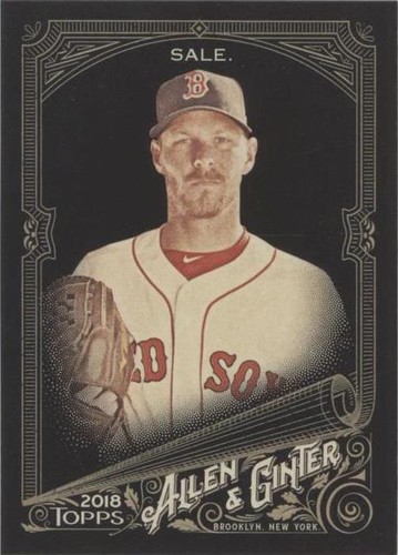 2018 Topps Allen & Ginter's X - Chris Sale #135