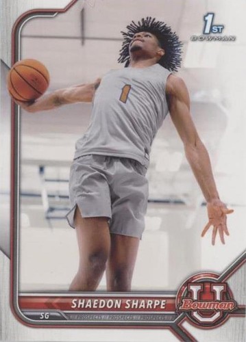 2021-22 Bowman University - Shaedon Sharpe #91
