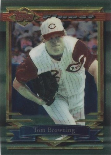 1994 Topps Finest - Tom Browning #337