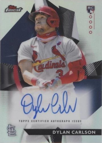 2021 Topps Finest - Dylan Carlson #FRDA-DC