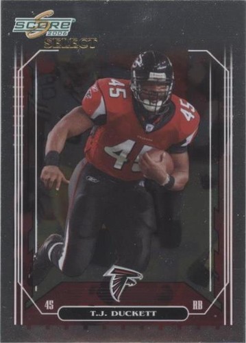 2006 Score Select T.J. Duckett #13