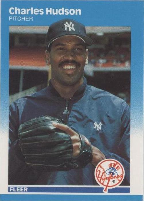 1987 Fleer Update - Charles Hudson #U-46