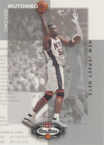 2002-03 Fleer Box Score - Dikembe Mutombo #75
