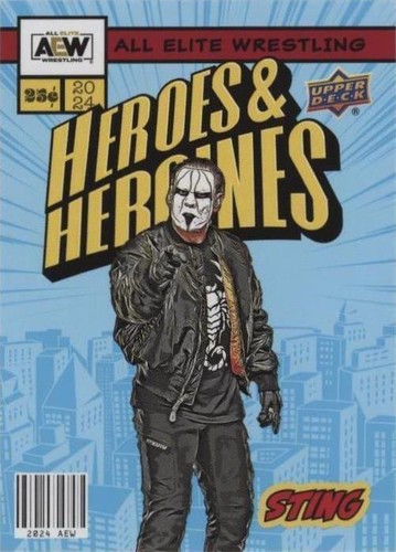 2024 Upper Deck AEW All Elite Wrestling - Sting #AHH-4