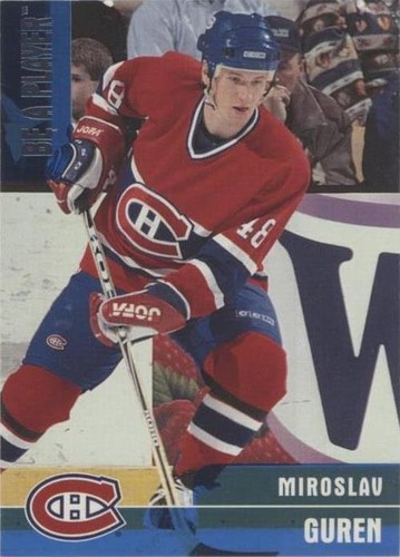 1999-00 In the Game Be A Player Memorabilia - Miloslav Guren #151