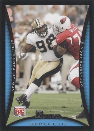 2008 Bowman Sedrick Ellis #228
