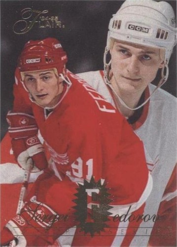 1994-95 Flair - Sergei Fedorov #221