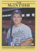1991 Fleer - Tim McIntosh #589