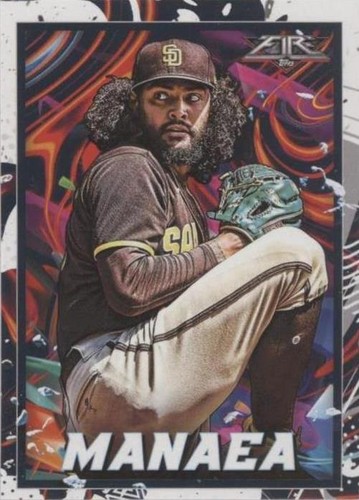 2022 Topps Fire - Sean Manaea #127