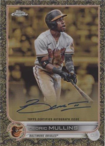 2022 Topps Gilded Collection - Cedric Mullins #GEA-CM