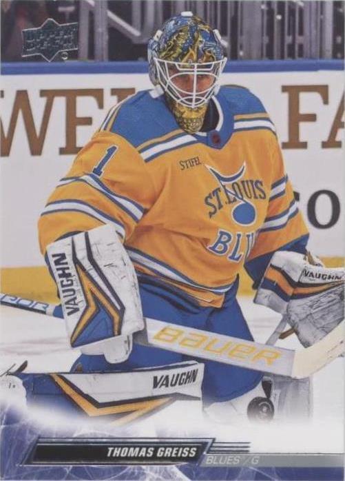 2022-23 Upper Deck Extended Series - Thomas Greiss #624