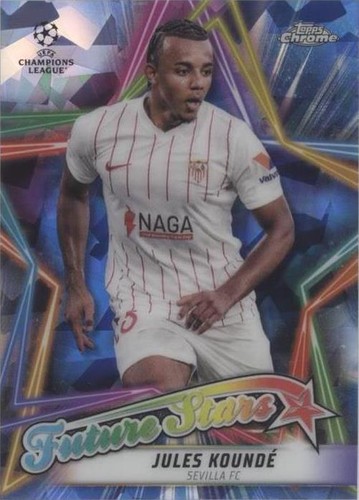 2021-22 Topps Chrome UCL Sapphire Edition Jules Kounde #FS-10
