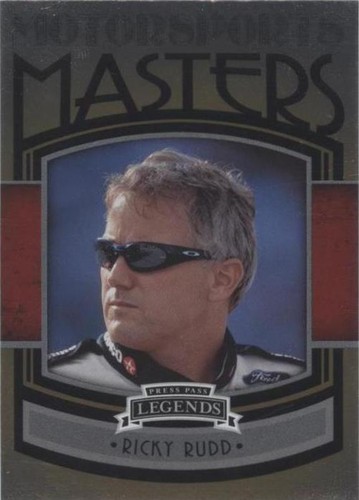 2011 Press Pass Legends - Ricky Rudd #MM 14