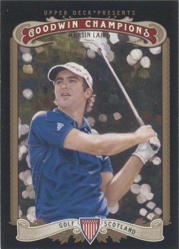 2012 Upper Deck Goodwin Champions - Martin Laird #14