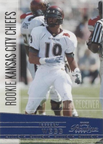 2006 Playoff Prestige Jeff Webb #199