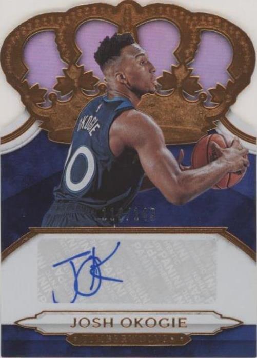 2018-19 Panini Crown Royale - Josh Okogie #CR-JOK