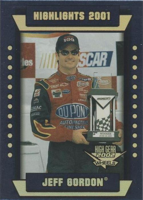 2002 Wheels High Gear - Jeff Gordon #F56