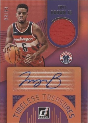 2018-19 Panini Donruss - Troy Brown Jr. #TT-TBR