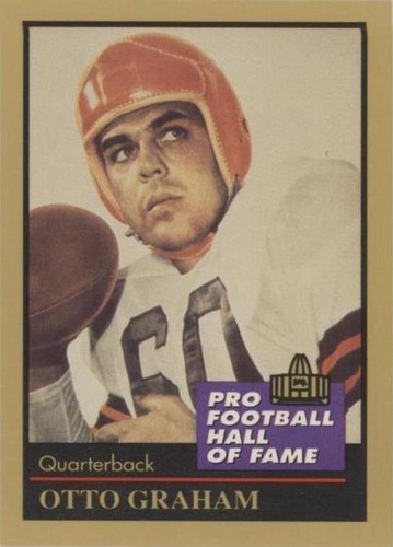 1991 Enor Pro Football Hall of Fame Otto Graham #48