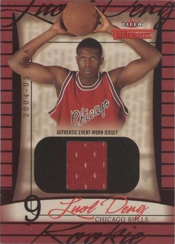 2004-05 Fleer Throwbacks - Luol Deng #82