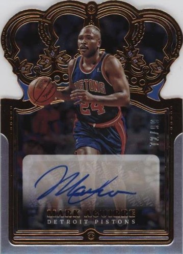 2021-22 Panini Crown Royale - Mark Aguirre #CA-MAG