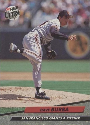 1992 Fleer Ultra - Dave Burba #587