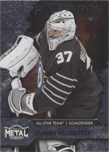 2020-21 Skybox Metal Universe - Connor Hellebuyck #180