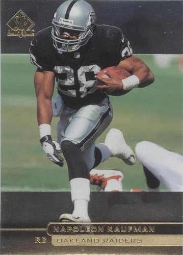 1998 SP Authentic Napoleon Kaufman #101