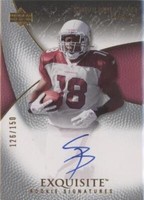 2007 Upper Deck Exquisite Collection Steve Breaston #100