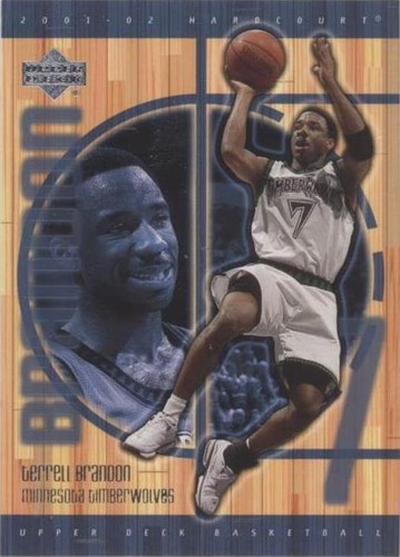 2001-02 Upper Deck Hardcourt - Terrell Brandon #50