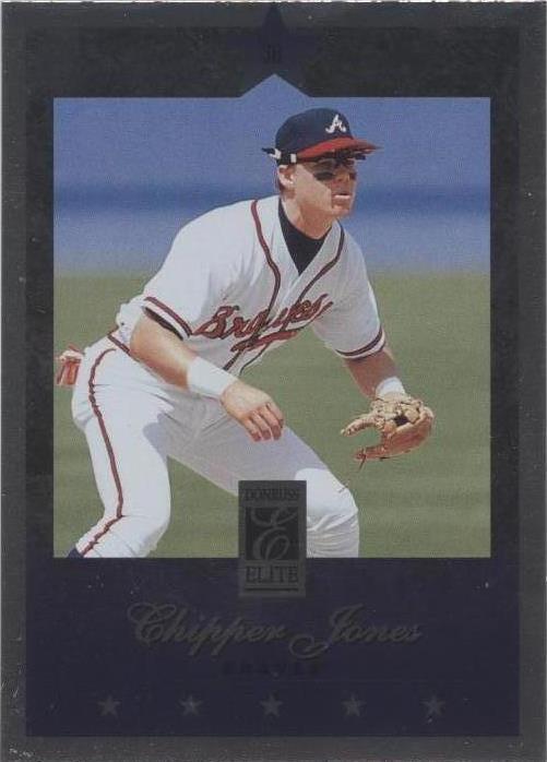 1997 年 Donruss Elite - Chipper Jones #8
