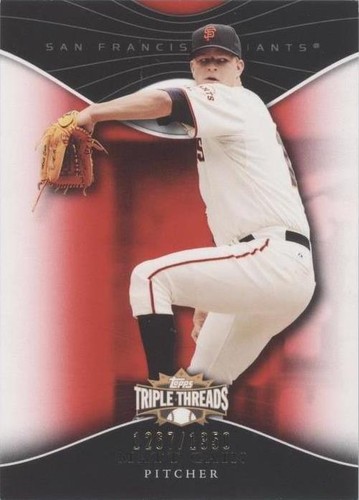 2009 Topps Triple Threads - Matt Cain #52