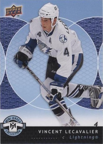 2007-08 Upper Deck Mini Jersey Collection - Vincent Lecavalier #87