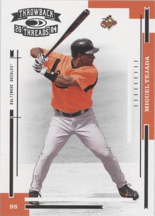 Donruss Throwback Threads 2004 - Miguel Tejada #27