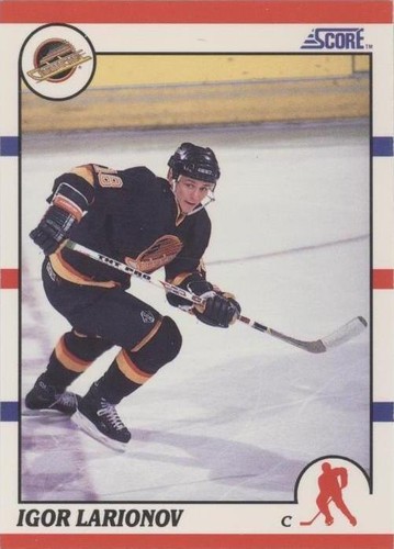 1990-91 Score - Igor Larionov #123