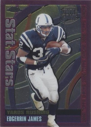 2000 Topps Chrome Edgerrin James #OTG6